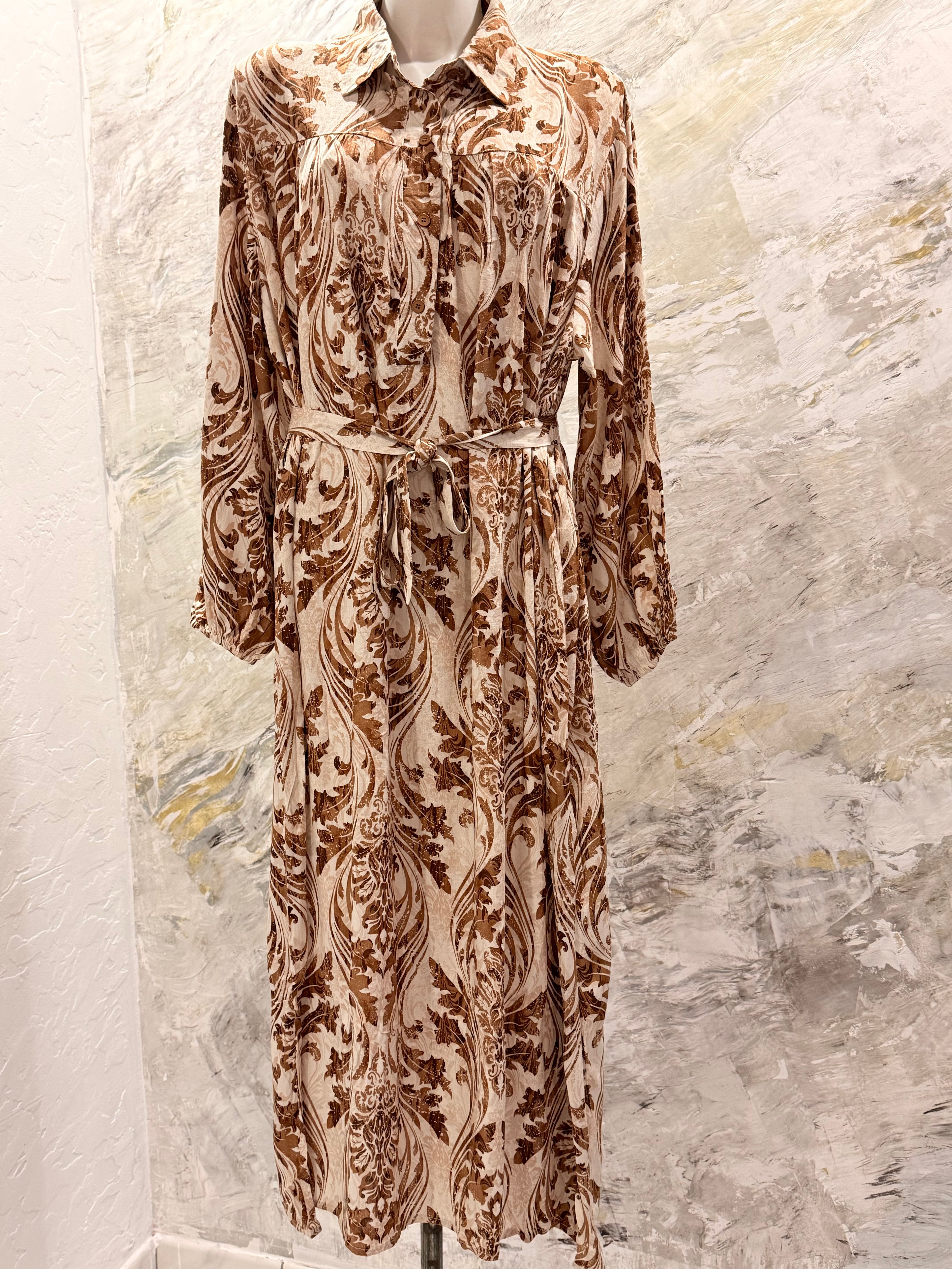 robe Lusa colle chemise