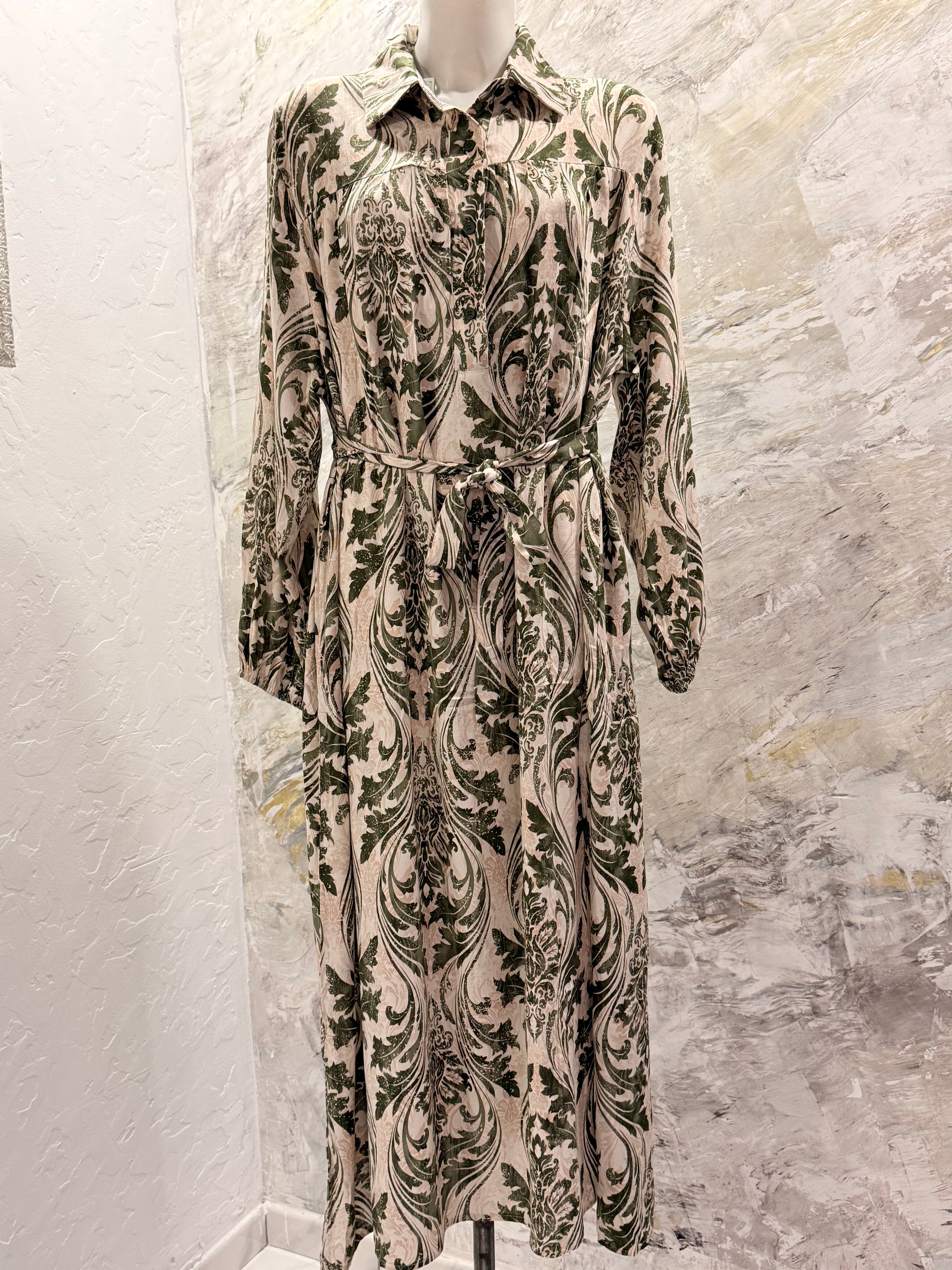 robe Lusa colle chemise