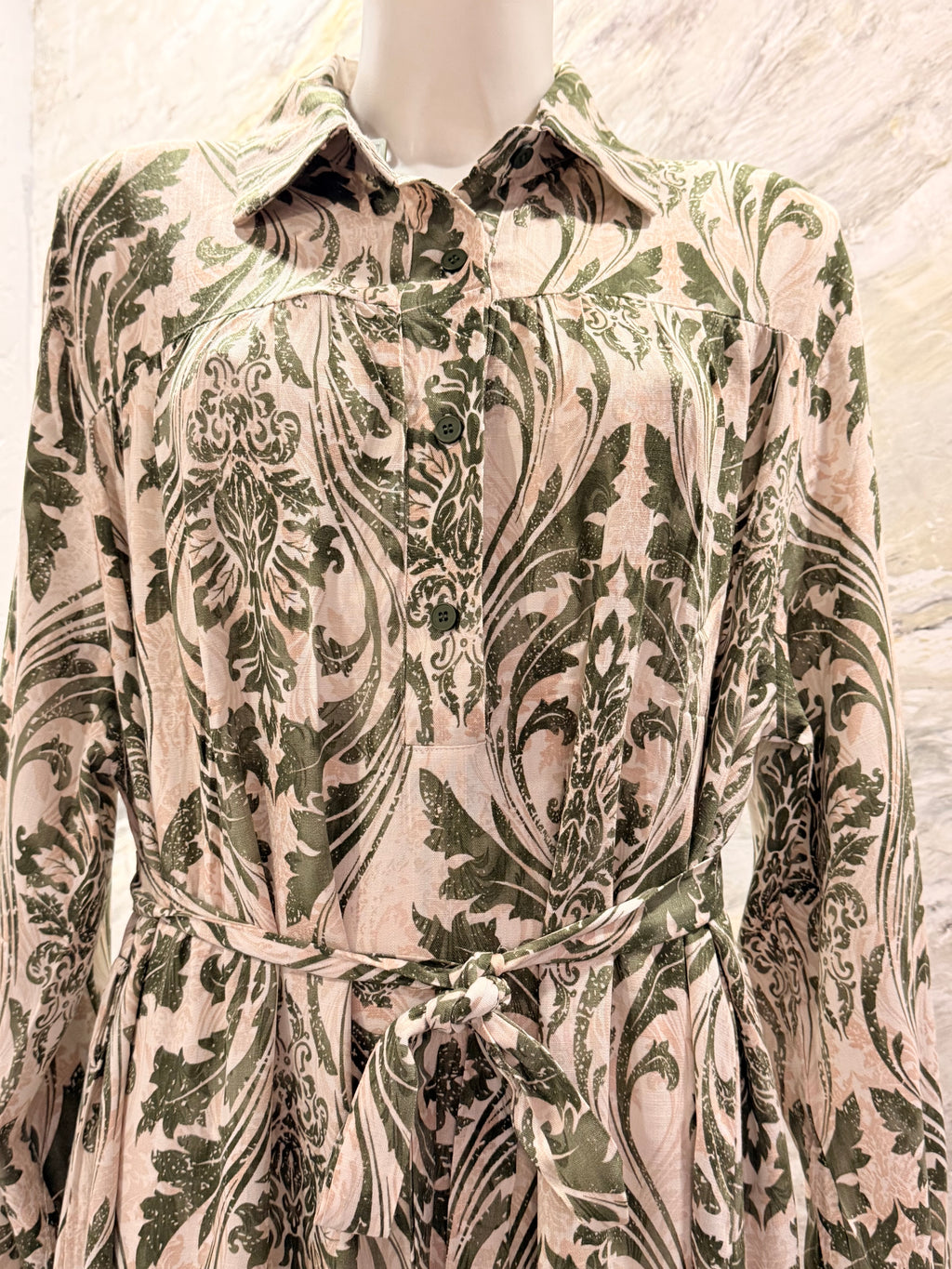 robe Lusa colle chemise