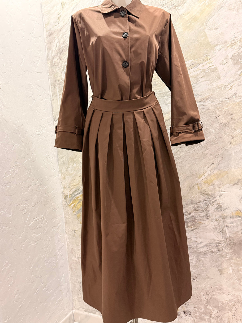 tailleur jupe longue