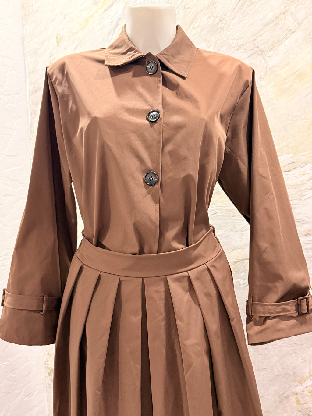 tailleur jupe longue