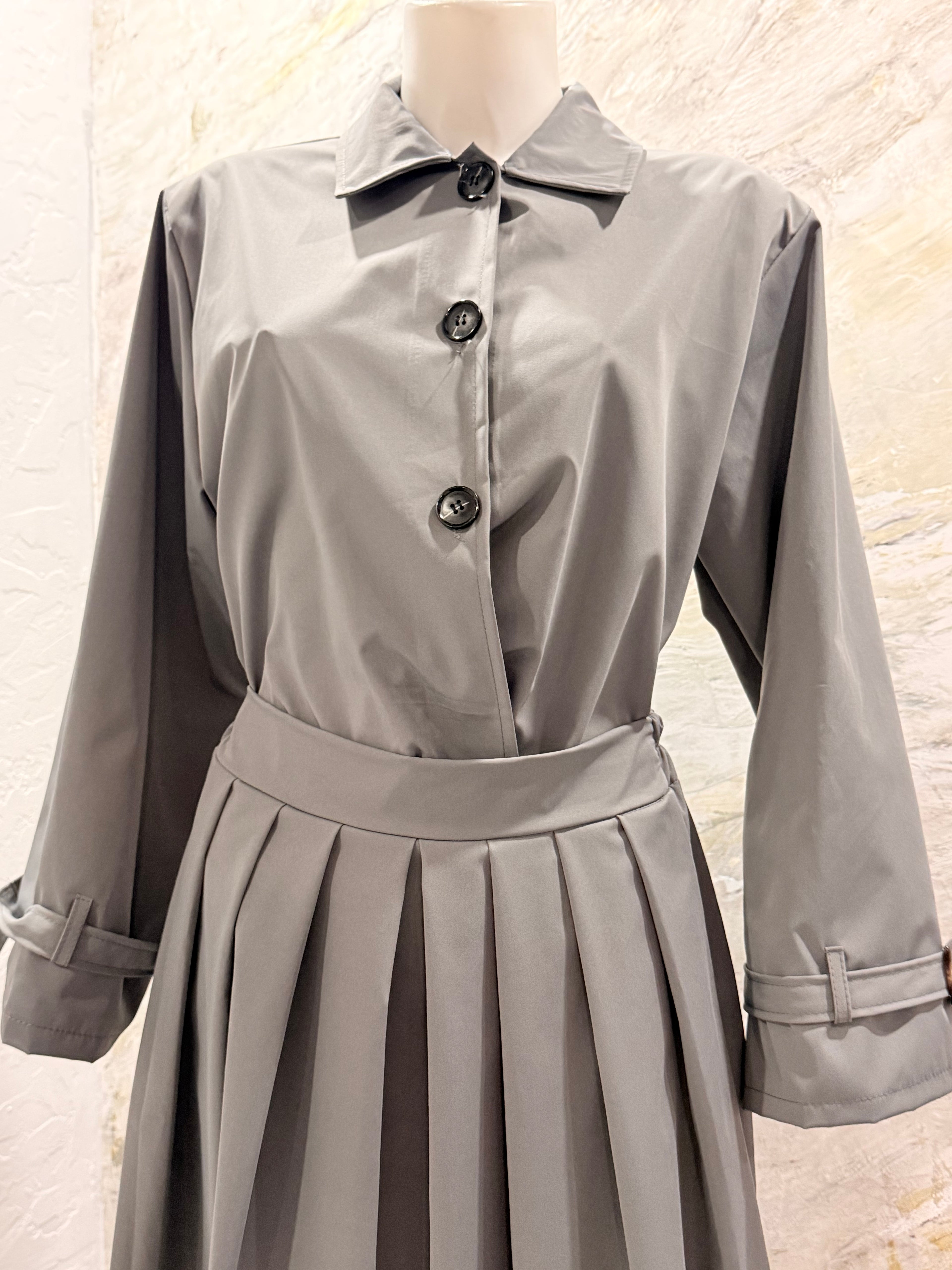 tailleur jupe longue